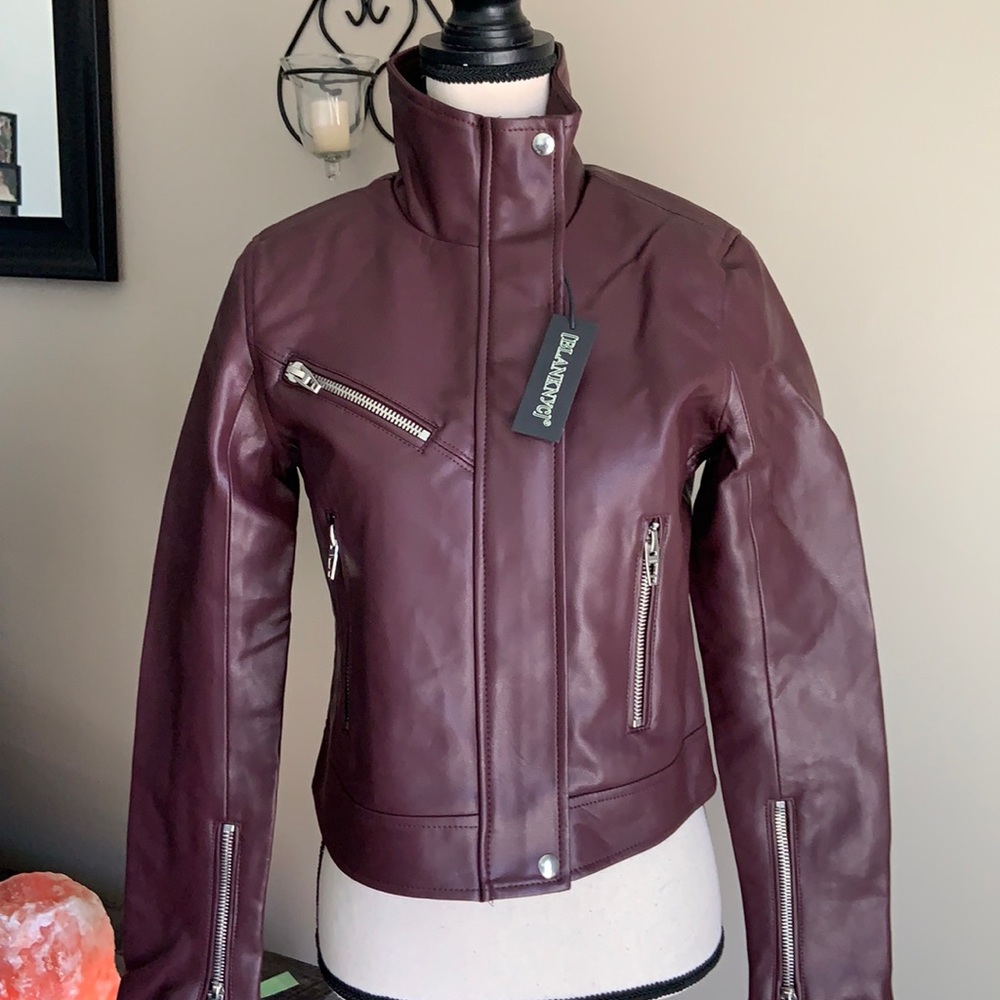 ⬇️PRICE DROP⬇️NYC Faux Moto Jacket